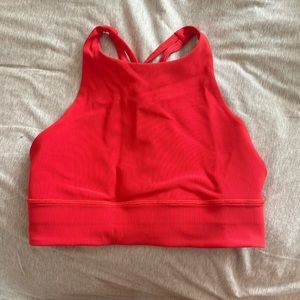 Lululemon Energy Bra High Neck Ribbed